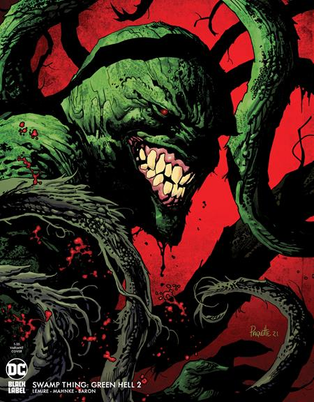 SWAMP THING GREEN HELL #2 CVR C INC 1:25 YANICK PAQUETTE VAR