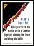 1993 TOPPS STREET FIGHTER II #86 VEGAS FIGHT PIT