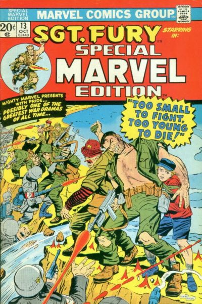 SPECIAL MARVEL EDITION (1971) #13 (VF/NM)