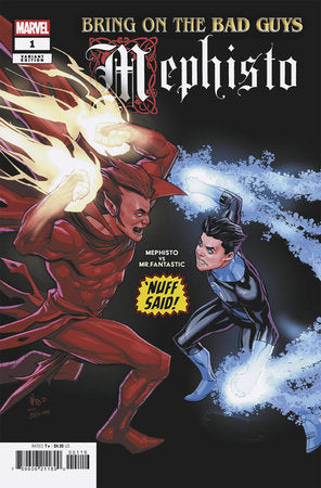 BRING ON THE BAD GUYS MEPHISTO (2025) #1 (ONE SHOT) 25 COPY INCV PETE WOODS NUFF SAID VAR