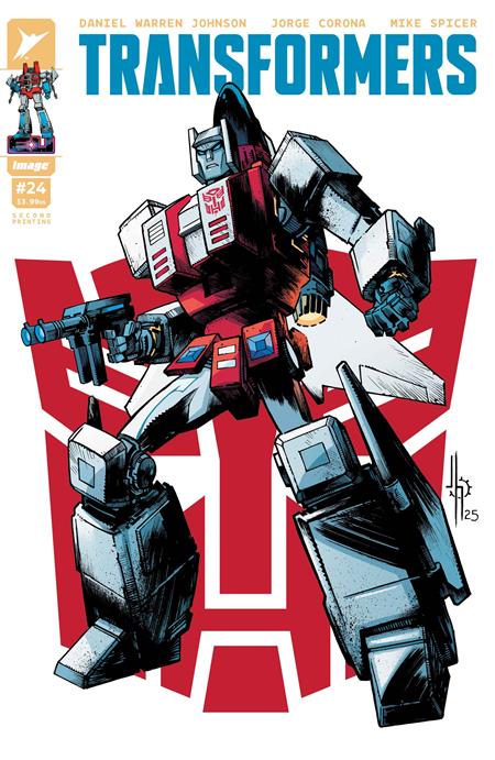 TRANSFORMERS (2023) #24 2ND PTG CVR B JASON HOWARD AUTOBOT VAR