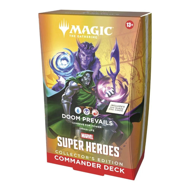 MAGIC: THE GATHERING MARVEL SUPERHEROES DOOM PREVAILS COLLECTOR COMMANDER DECK