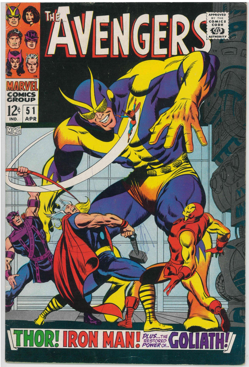 AVENGERS (1963) #51 (VG)