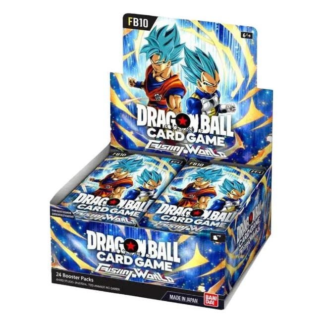 DRAGON BALL SUPER CARD GAME (FB10) FUSION WORLD CROSS FORCE BOOSTER BOX