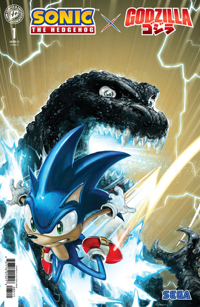 SONIC THE HEDGEHOG X GODZILLA (2026) #1 CVR D CRAIN