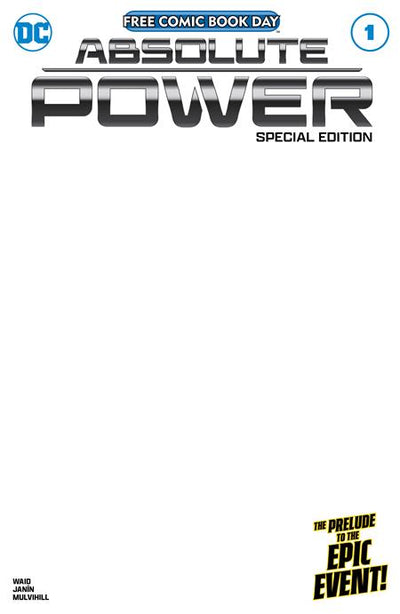 FCBD 2024 ABSOLUTE POWER SPECIAL EDITION BLANK VAR