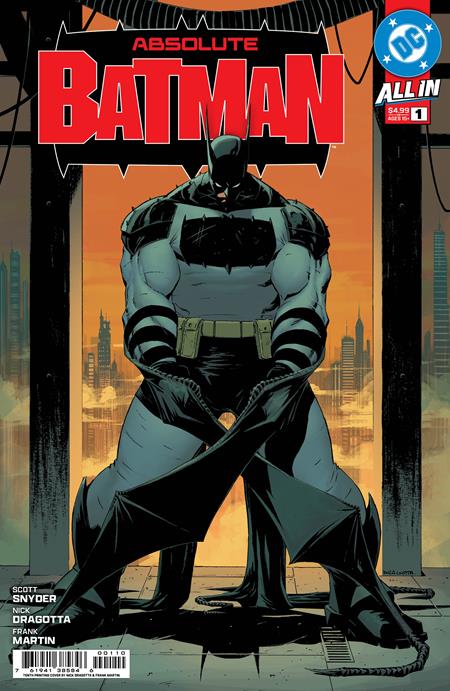 ABSOLUTE BATMAN (2024) #1 TENTH PRINTING CVR A NICK DRAGOTTA