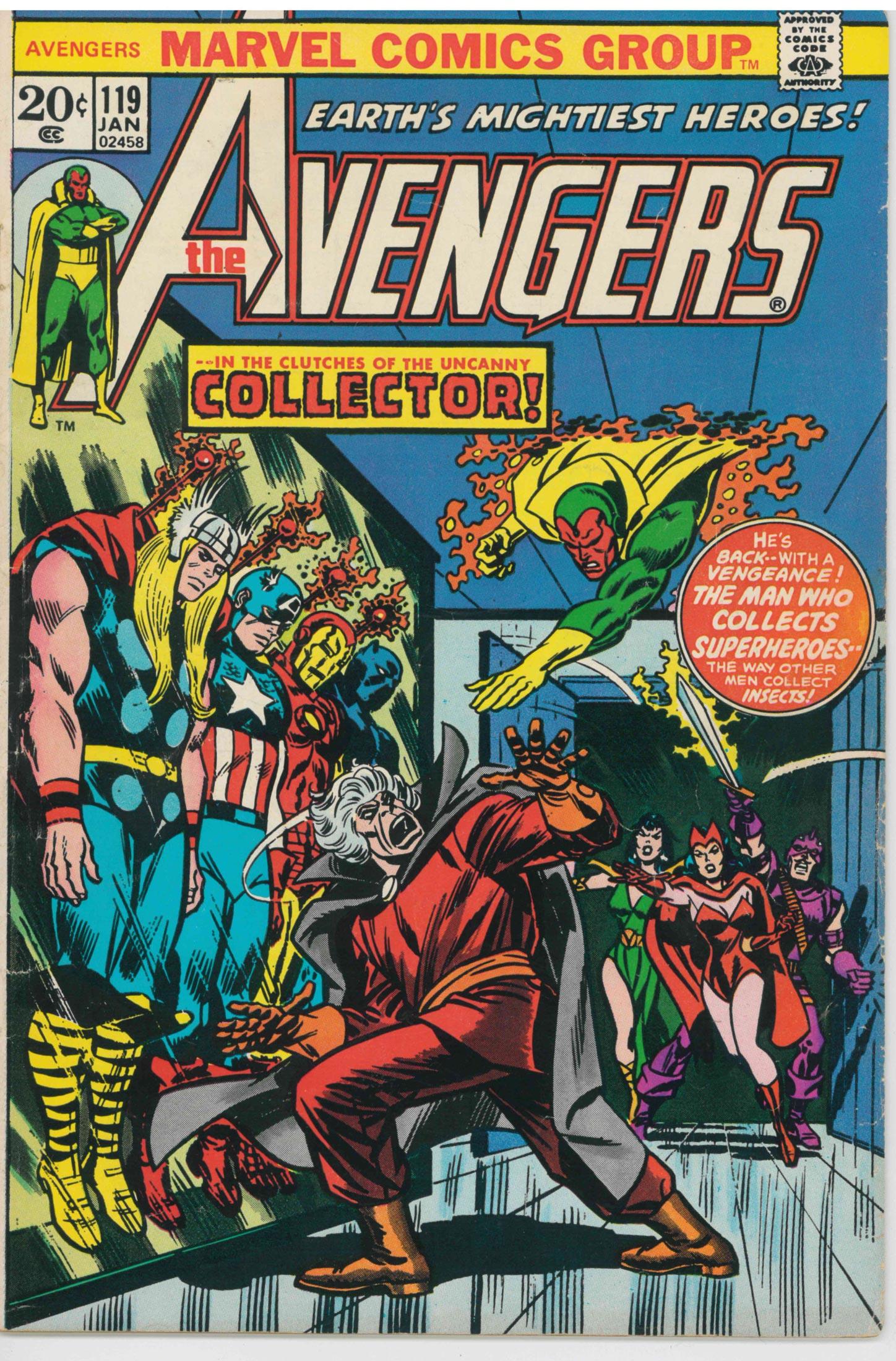 AVENGERS (1963) #119 (VG/FN) - Kings Comics