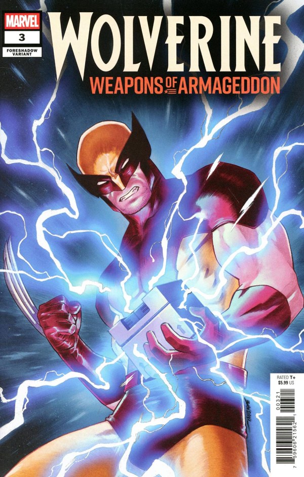 WOLVERINE WEAPONS OF ARMAGEDDON (2026) #3 MICHELE BANDINI FORESHADOW VAR