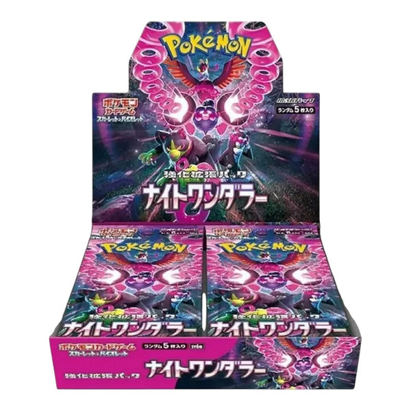 POKEMON JAPAN: SCARLET VIOLET SV6A NIGHT WANDERER BOOSTER BOX