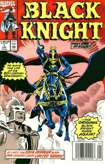 BLACK KNIGHT (1990) - SET OF FOUR