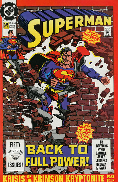 SUPERMAN (1987) #50