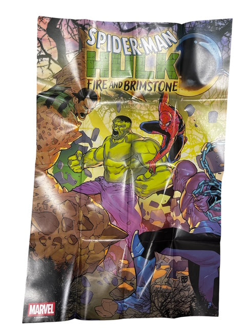 SPIDER-MAN HULK FIRE AND BRIMSTONE (2026) #1 FOLDED PROMO POSTER