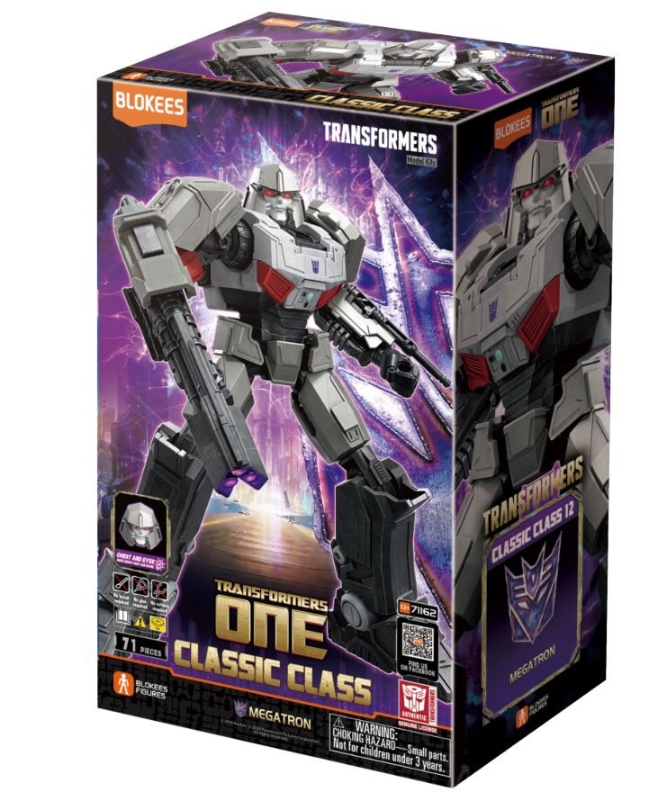 BLOKEES TRANSFORMERS ONE CLASSIC CLASS 12 MEGATRON MODEL