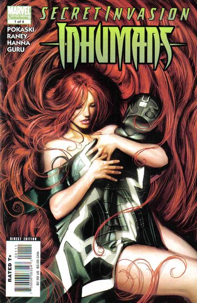 SECRET INVASION INHUMANS (2008) - SET OF FOUR