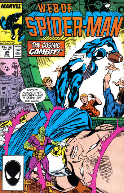 WEB OF SPIDER-MAN (1985) #34