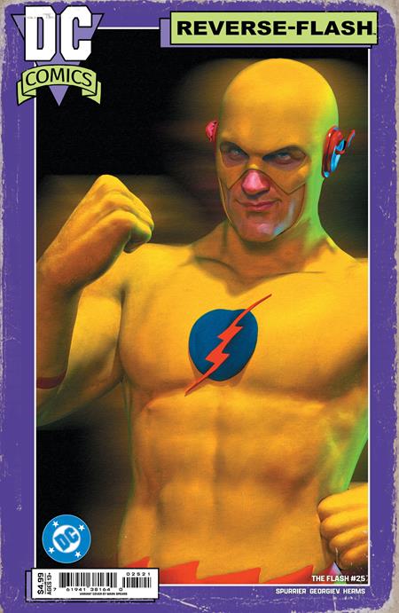 FLASH (2023) #25 CVR C MARK SPEARS CARD STOCK VAR