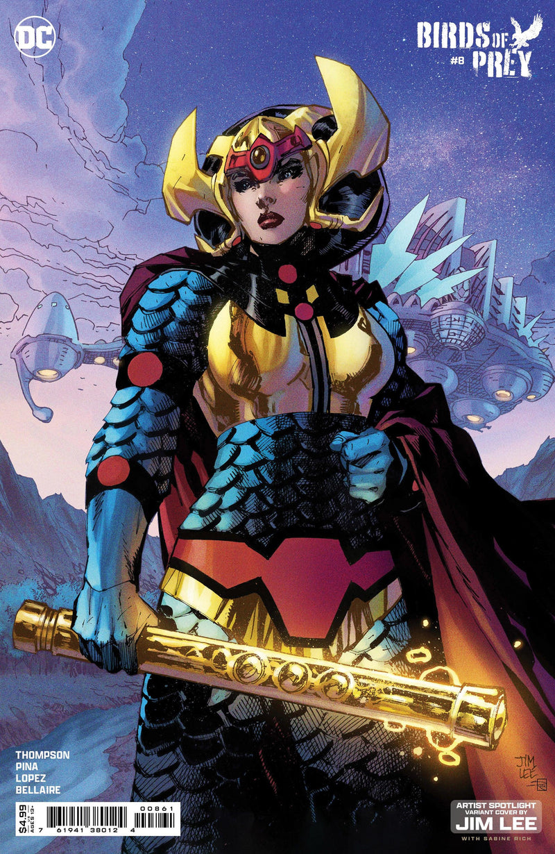 BIRDS OF PREY (2023) #8 CVR D JIM LEE ARTIST SPOTLIGHT CARD STOCK VAR
