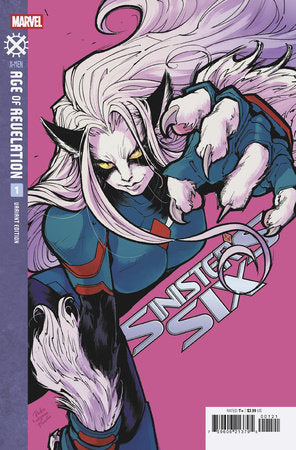 SINISTERS SIX (2025) #1 RICKIE YAGAWA BLACK CAT VAR [AOR]
