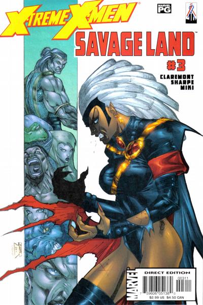 X-TREME X-MEN SAVAGE LAND (2001) #3