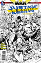 JUSTICE LEAGUE OF AMERICA (2013) #6 BLACK & WHITE VAR ED