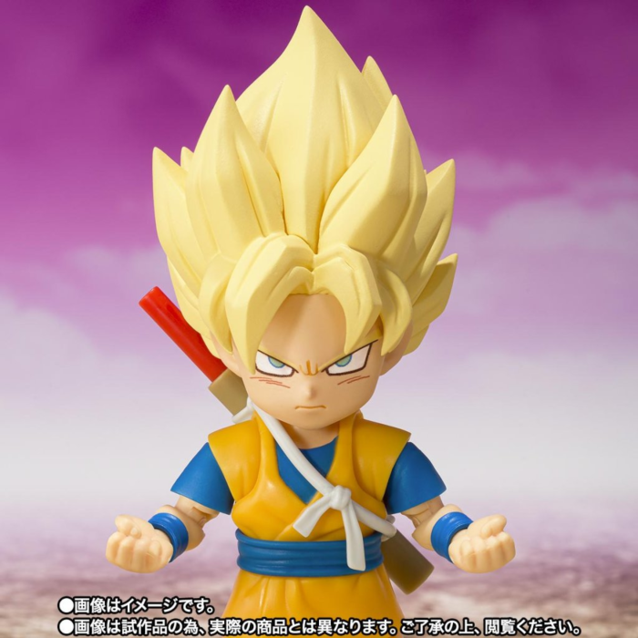 S.H.FIGUARTS DRAGON BALL SUPER SAIYAN SON GOKI (MINI) DAIMA FIGURE AF
