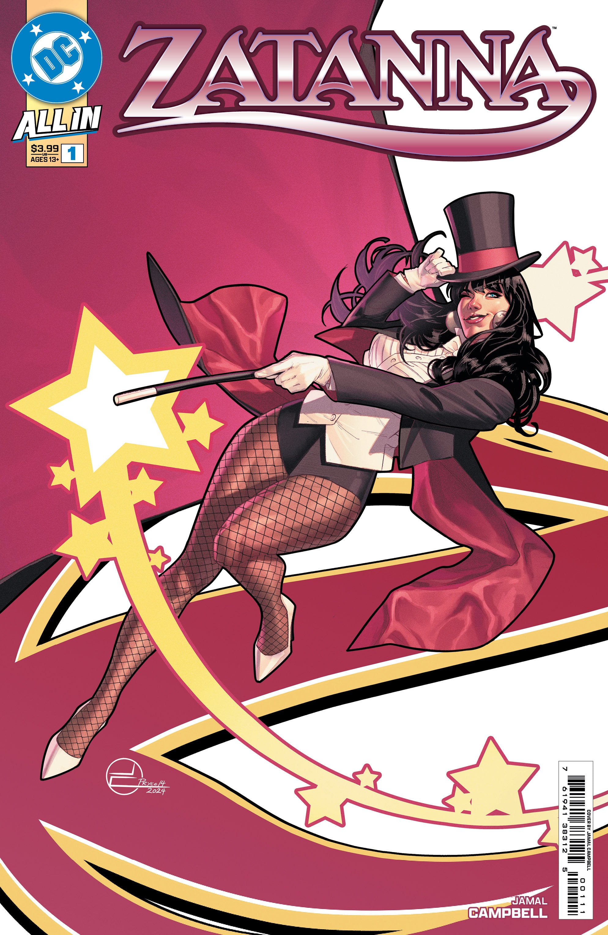 ZATANNA (2025) #1 CVR A JAMAL CAMPBELL
