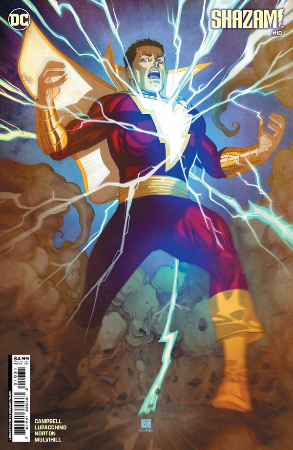 SHAZAM (2023) #10 CVR B BERNARD CHANG CARD STOCK VAR