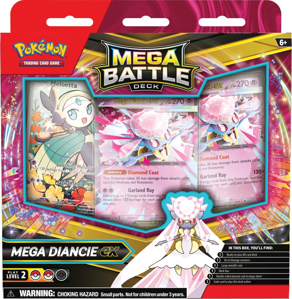 POKEMON TCG: MEGA DIANCIE EX BATTLE DECK