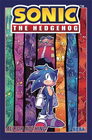 SONIC THE HEDGEHOG TP VOL 07 ALL OR NOTHING - DAMAGED/SHELFWEAR
