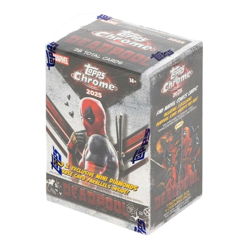 2025 TOPPS CHROME MARVEL DEADPOOL BLASTER BOX