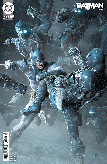 BATMAN (2016) #155 CVR E INC 1:25 BJORN BARENDS CARD STOCK VAR