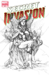 SECRET INVASION (2008) #3 3RD PTG YU SKETCH VAR