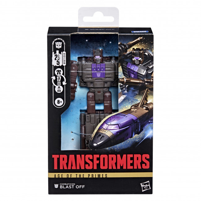 TRANSFORMERS AGE OF THE PRIMES DELUXE CLASS COMBATICON BLAST OFF AF