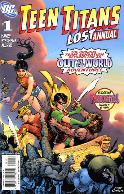 TEEN TITANS THE LOST ANNUAL (2008) #1