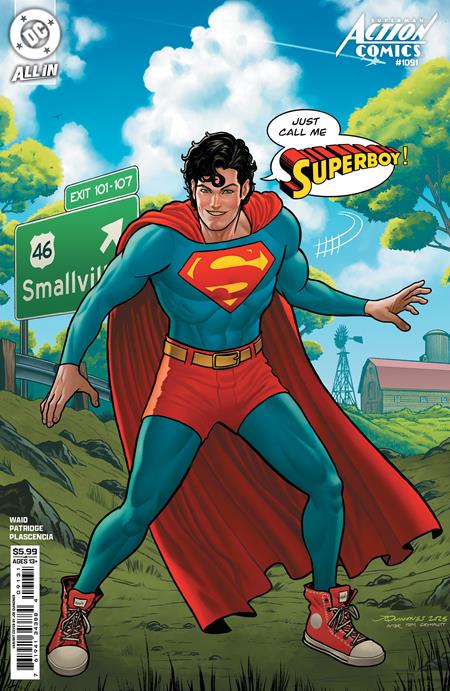 ACTION COMICS (2016) #1091 CVR C JOE QUINONES CARD STOCK VAR
