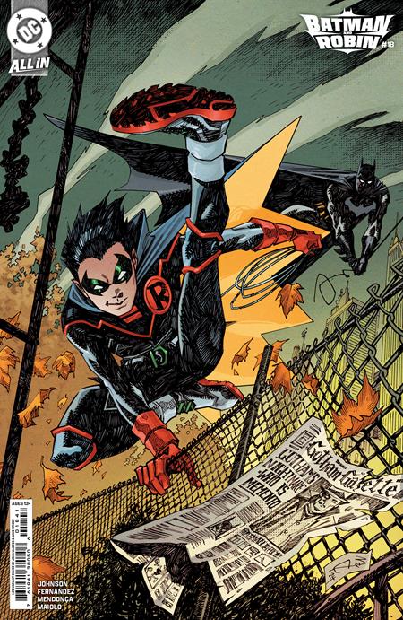 BATMAN AND ROBIN (2023) #18 CVR D INC 1:25 JOHN MCCREA CARD STOCK VAR
