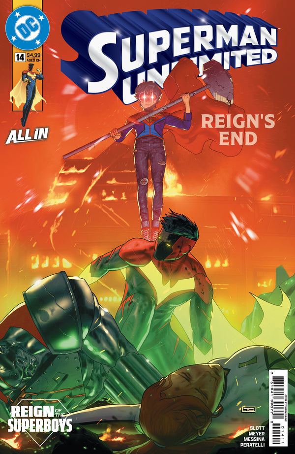 SUPERMAN UNLIMITED (2025) #14 CVR A TAURIN CLARKE (THE REIGN OF THE SUPERBOYS)
