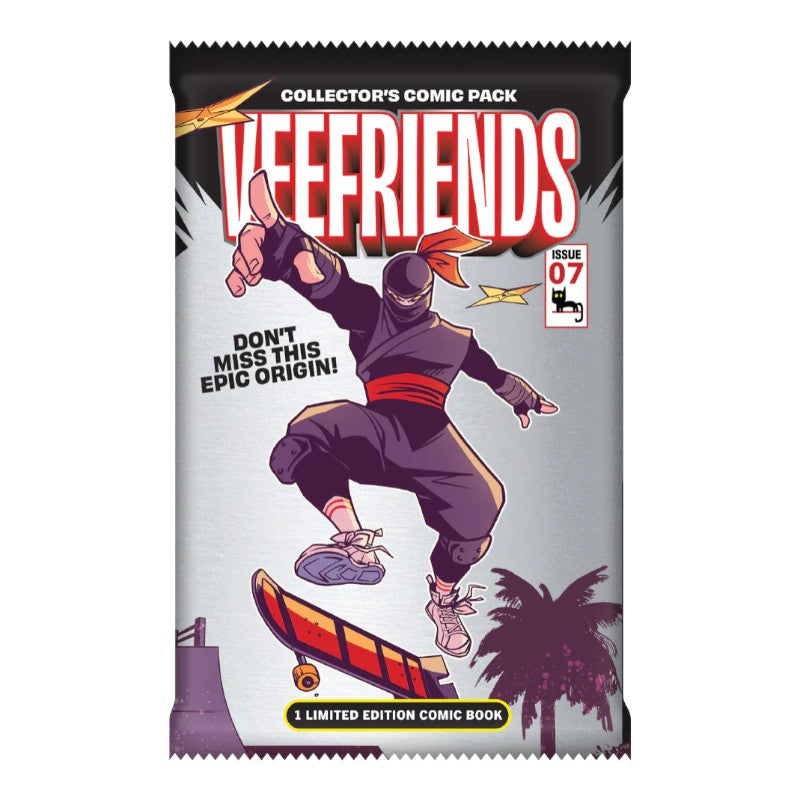 VEEFRIENDS COMIC BOOK #7 NOTORIOUS NINJA SEALED BLIND PACK