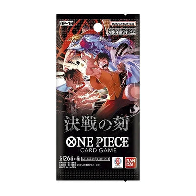 ONE PIECE CARD GAME JAPAN (OP-16) THE TIME OF BATTLE BOOSTER PACK
