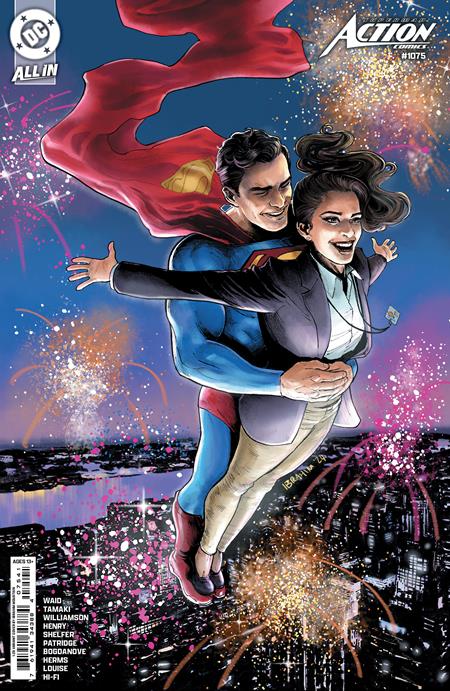 ACTION COMICS (2016) #1075 CVR G INC 1:25 IBRAHIM MOUSTAFA CARD STOCK VAR