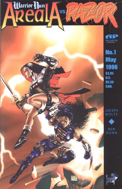 WARRIOR NUN AREALA VS RAZOR (1996) #1 (ONE SHOT) (VF/NM)