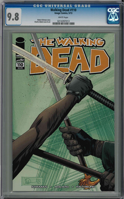 CGC WALKING DEAD (2003) #110 (9.8)
