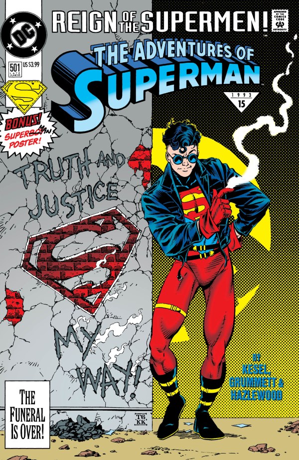ADVENTURES OF SUPERMAN (1987) #501 FACSIMILE EDITION (2026) FACSIMILE EDITION CVR A TOM GRUMMETT