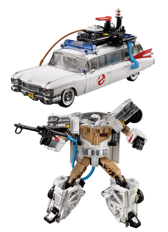 TRANSFORMERS COLLABORATIVE GHOSTBUSTERS X TRANSFORMERS ECTOTRON ECTO-1 AF