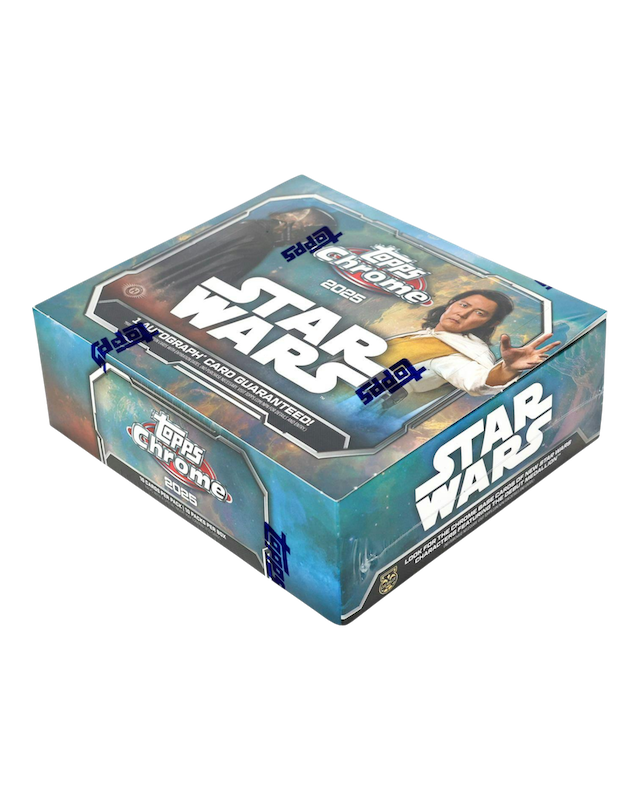 2025 TOPPS CHROME STAR WARS HOBBY BOX