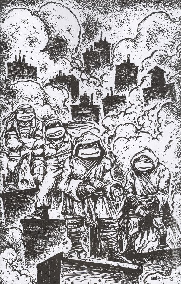 TEENAGE MUTANT NINJA TURTLES (2024) #10 CVR F 10 COPY EASTMAN B&W VAR