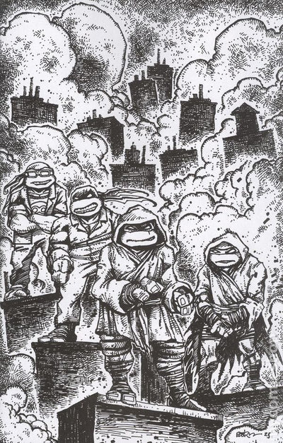 TEENAGE MUTANT NINJA TURTLES (2024) #10 CVR F 10 COPY EASTMAN B&W VAR
