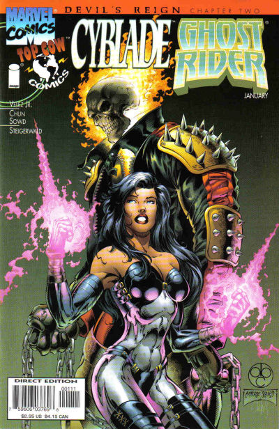 DEVILS REIGN (1996) SET OF EIGHT (MARVEL/TOP COW CROSSOVER EVENT)