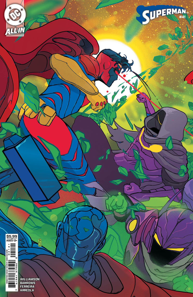 SUPERMAN (2023) #41 CVR D CHRISTIAN WARD CARD STOCK VAR (KINGDOM OF ZOD)
